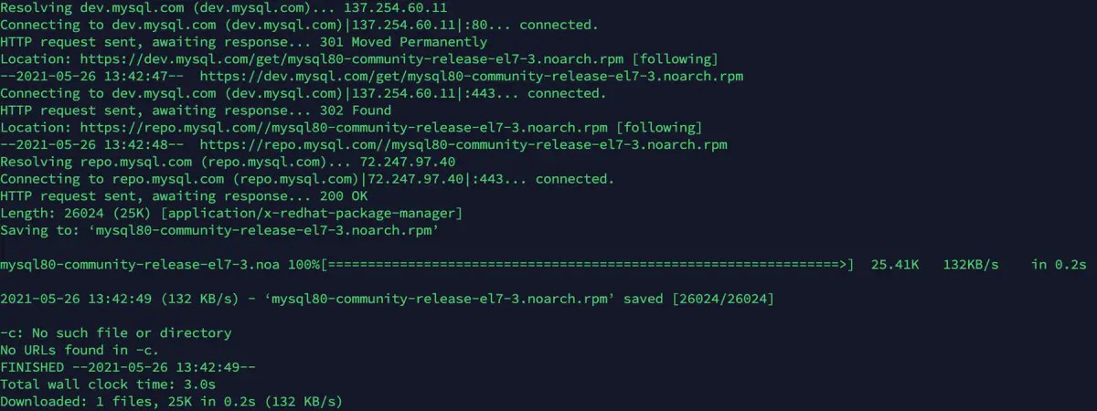 CentOS安装MySQL8并开放远程登陆