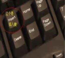 word文档打字时会消掉后面字解决方法