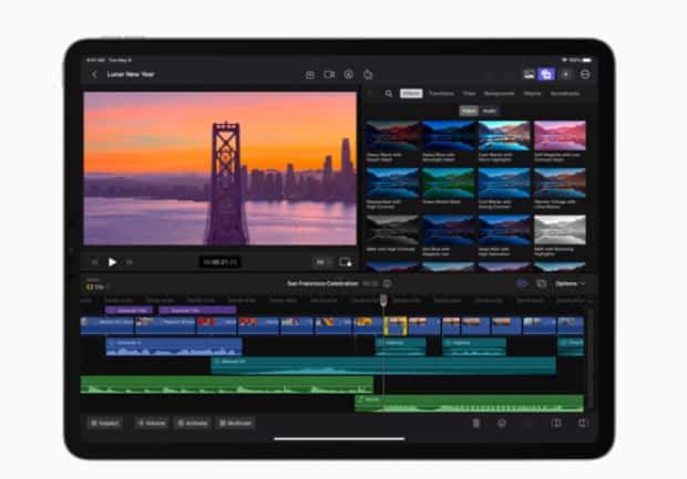 苹果：Final Cut Pro 和 Logic Pro 将在本月底登陆 iPad