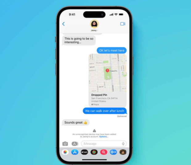iOS 16.6 beta 中已添加 iMessage 联系人密钥认证功能设置