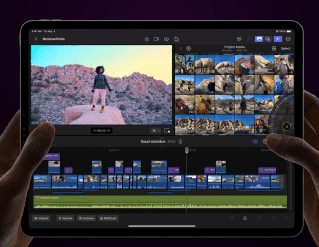苹果 iPad 版 Final Cut Pro 和 Logic Pro 已上架