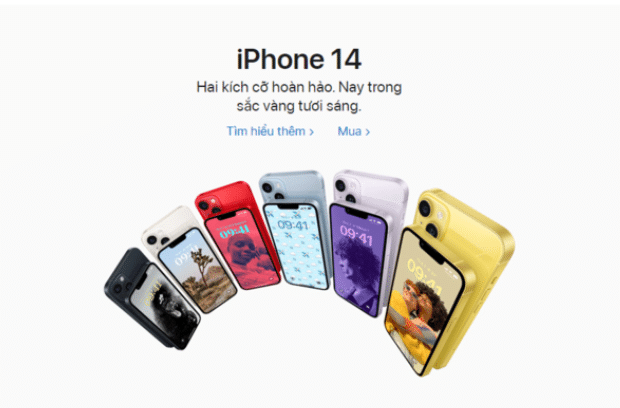 苹果越南 Apple Store 在线商店正式上线