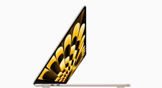 苹果推出 15 英寸 MacBook Air 笔记本，售价 10499 元起