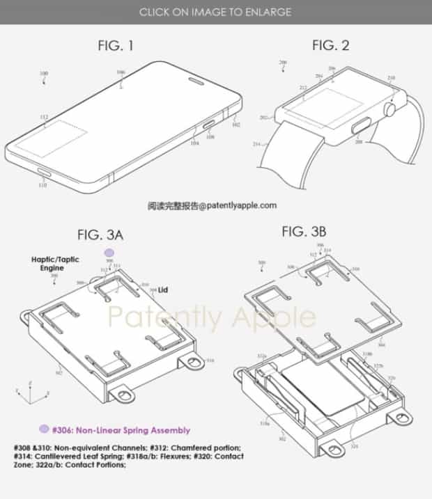 苹果新专利：在设备跌落场景下更妥善保护 iPhone 触觉反馈引擎