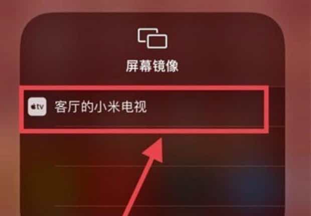 苹果手机屏幕镜像什么意思