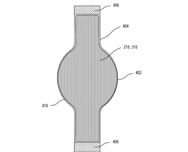 苹果新专利：屏幕表带二合一、可环绕手腕的 Apple Watch