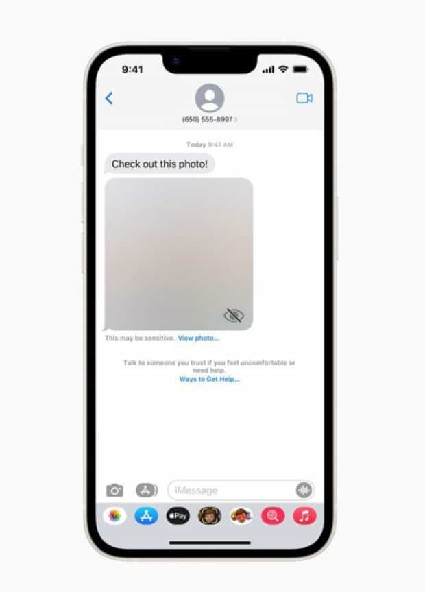 苹果今秋全球上线通信安全服务,将在 iOS 17 中默认启用