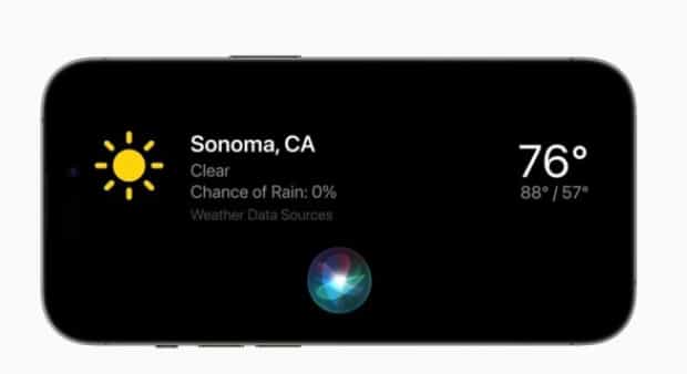 苹果公布 StandBy 功能：可让 iPhone 充当智能屏幕