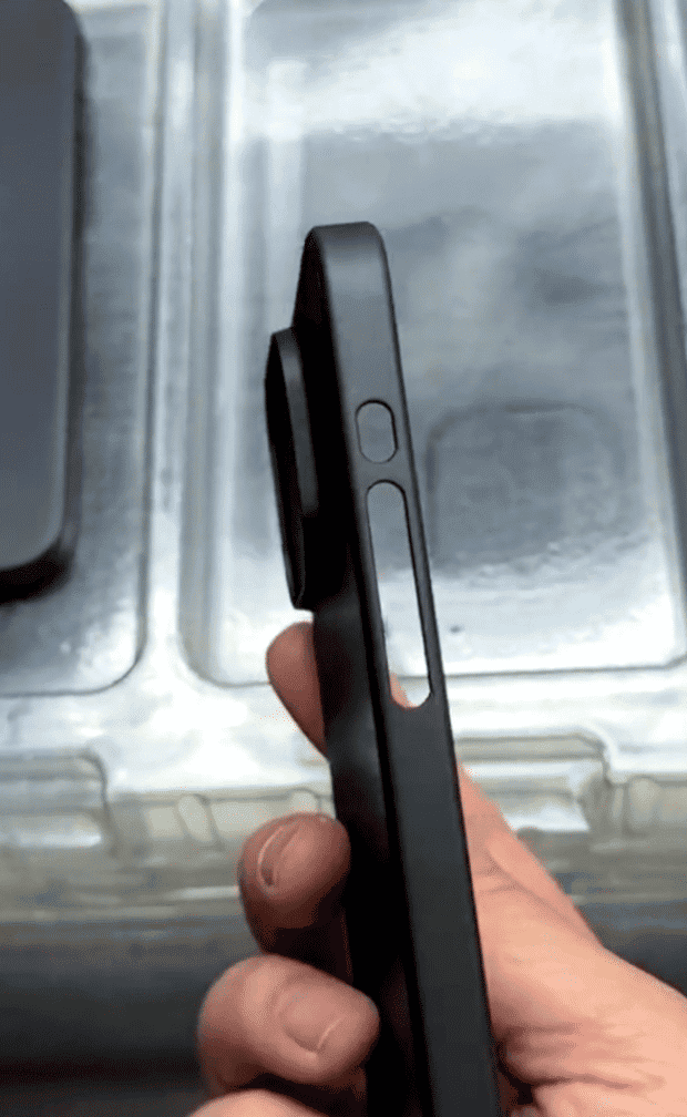 苹果 iPhone 15 Pro Max 手机保护壳曝光:传统静音键将被替代