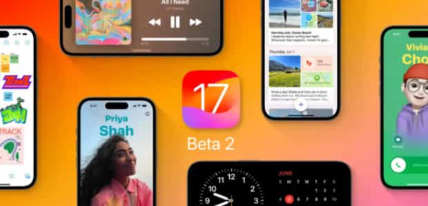 苹果发布 iOS 17 开发者预览版 Beta 2