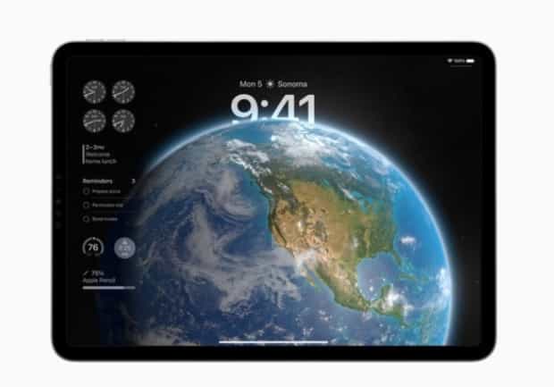 苹果发布 iPadOS 17 开发者预览版 Beta，带来个性化定制锁屏功能