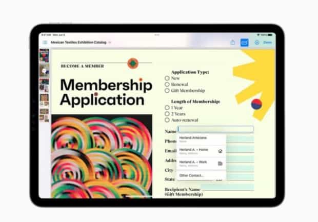 苹果发布 iPadOS 17 开发者预览版 Beta，带来个性化定制锁屏功能