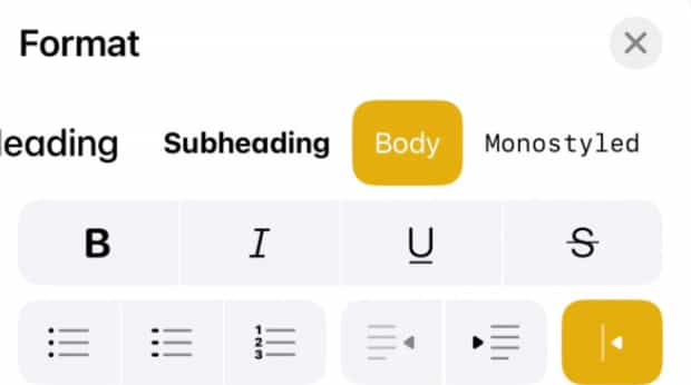iOS 17 备忘录应用升级：支持添加指向其它笔记的链接