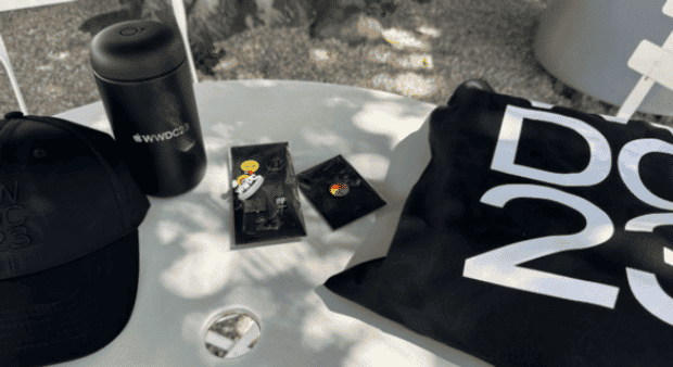苹果为 WWDC23 开发者准备了限量版礼品，包括手提袋、徽章等
