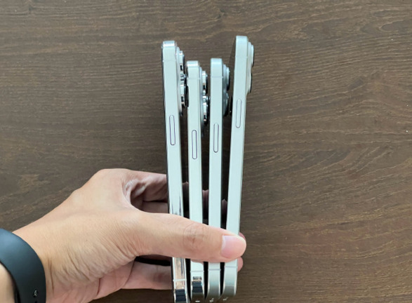 苹果 iPhone 15 系列模型机曝光,Pro 机型配备固态静音按键