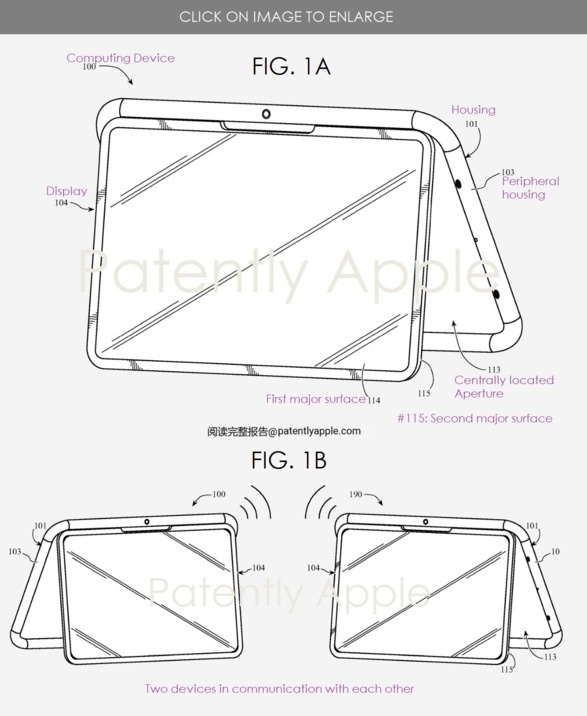 苹果新专利:可变形的二合一 iPad 设计