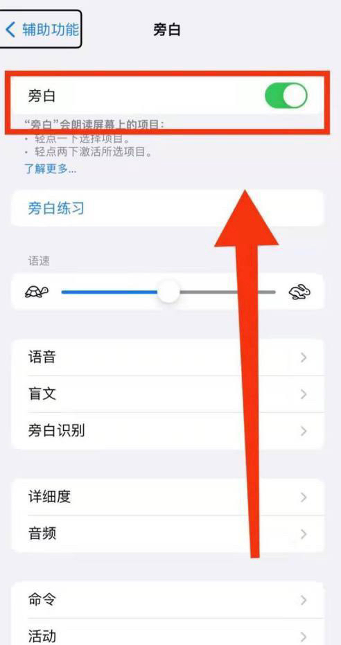 苹果手机盲人使用方法,苹果手机盲人模式怎么开启