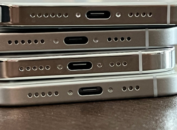 苹果 iPhone 15 系列模型机曝光,Pro 机型配备固态静音按键