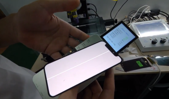 iPhone 屏幕坏线不一定要换屏,可用激光修复