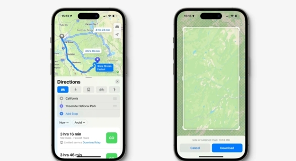 用户前往信号较差的地区时，iOS 17 将提前提醒下载离线地图