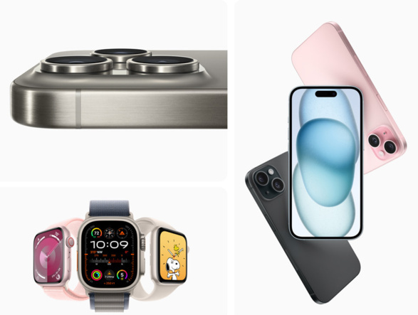 苹果宣传订购 iPhone 15 系列的方式，并表示优化次日达送货服务