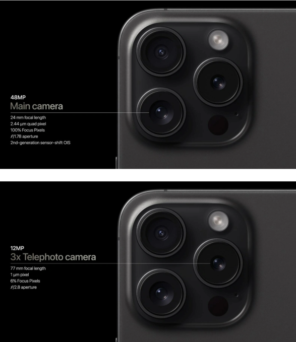 iPhone 15 Pro / Max 发布：搭载 A17 Pro 处理器，采用钛合金机身，支持拍摄空间视频