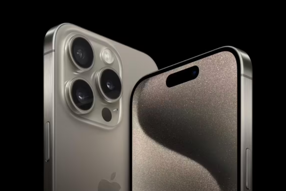 苹果 iPhone 15 Pro 128GB 版只支持 1080p ProRes 视频录制，除非外接存储设备