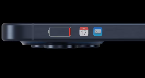 苹果新专利：给 iPhone 侧面装“Touch Bar”，可显示电量等信息