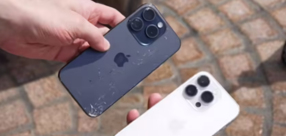 外媒对苹果 iPhone15 Pro 进行各项耐用性测试，钛金属边框表现不佳