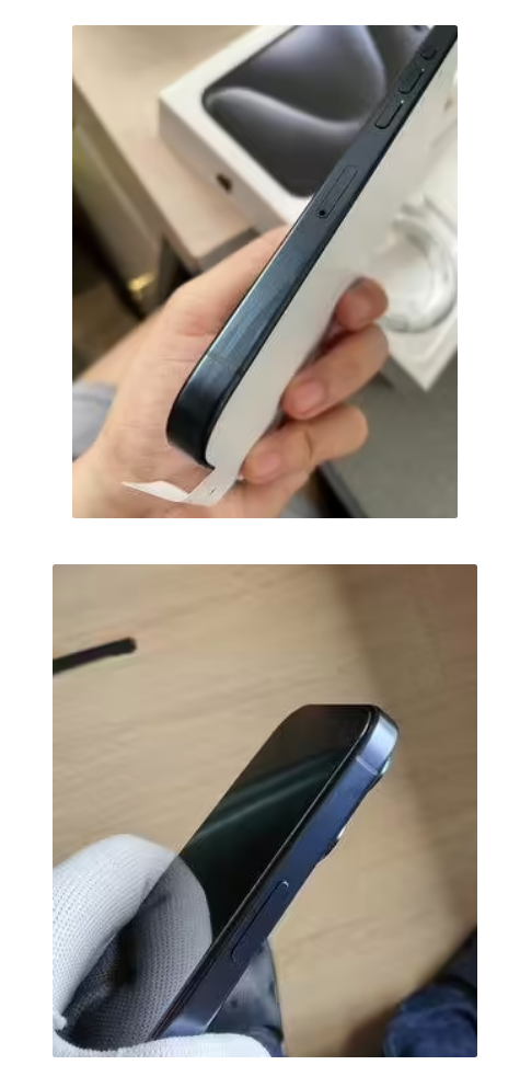 用户反馈：苹果 iPhone 15 Pro 开箱就存在掉漆等问题