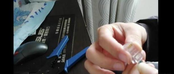 如何制作网线,网线水晶头怎么夹
