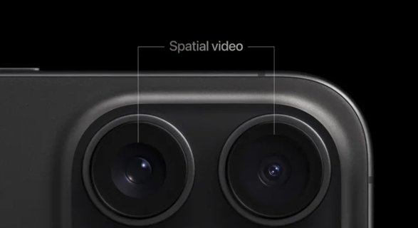 苹果 iPhone 15 Pro 机型支持拍摄空间视频，可在 Vision Pro 头显中播放