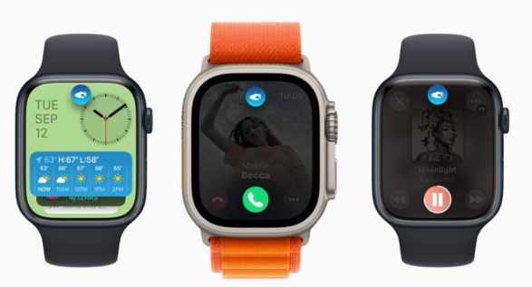 苹果发布新闻稿介绍 Apple Watch Series 9/Ultra 2“双指互点两下手势”功能
