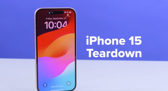iFixit 拆解 iPhone 15 机型，并展示显微镜下的细节