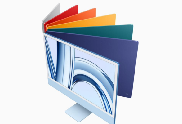 苹果发布搭载 M3 芯片的新款 24 英寸 iMac
