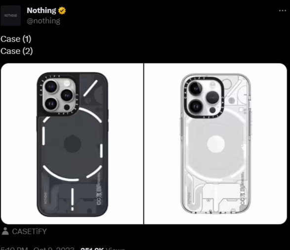 Nothing 为苹果 iPhone 15 系列打造限量版保护壳