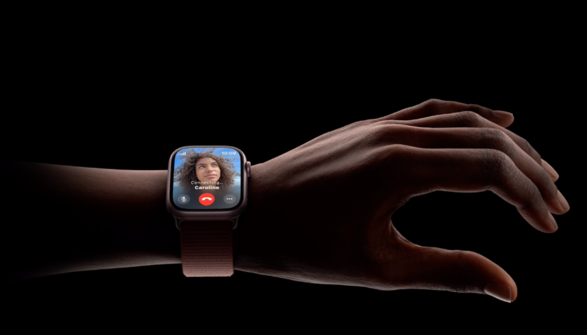 苹果发布新闻稿介绍 Apple Watch Series 9/Ultra 2“双指互点两下手势”功能