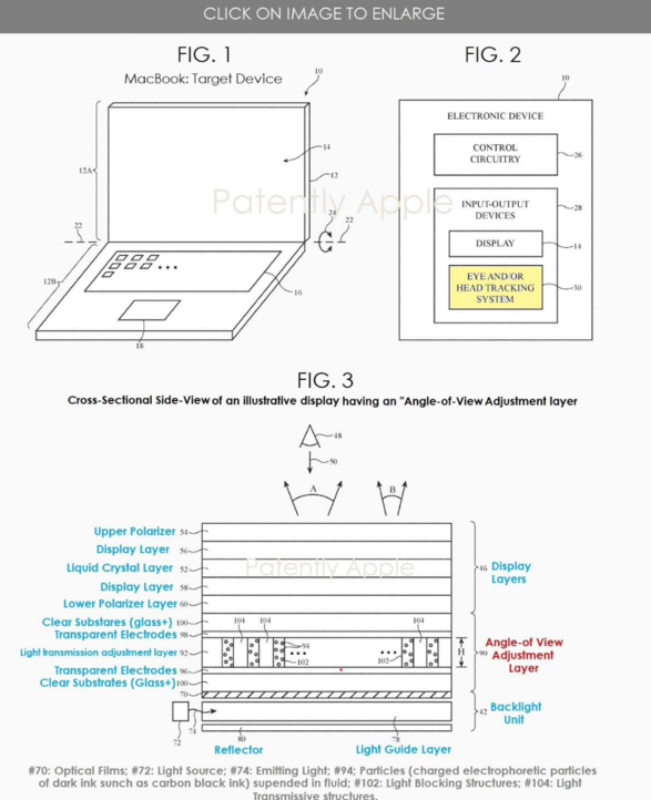 苹果新专利：MacBook 屏幕可灵活启用“隐私模式”