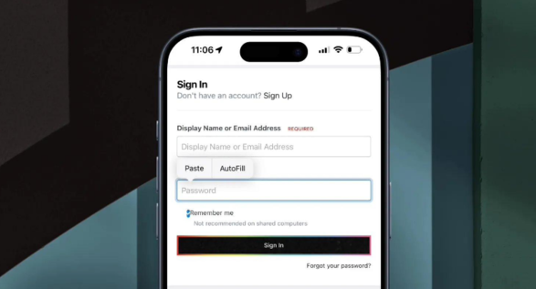 苹果 iOS 17 自动填充功能扩展到 Chrome 第三方浏览器等文本框位置