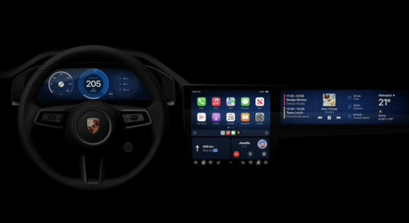 保时捷、阿斯顿马丁车型将率先搭载苹果新版 CarPlay，拥有个性主题界面