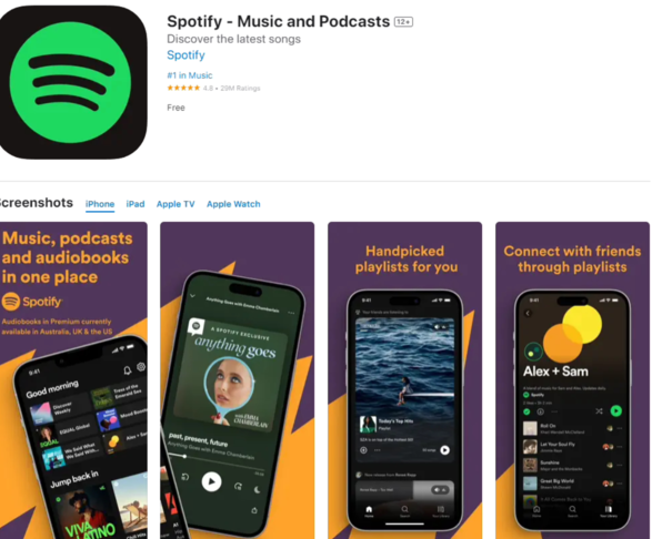 Spotify 投诉苹果 App Store，消息称欧盟可能采取反垄断行动