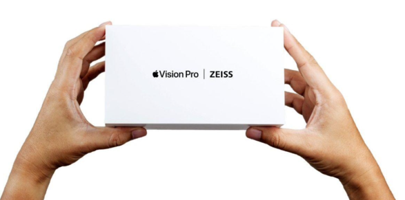 苹果与蔡司合作，为 Vision Pro 头显提供的矫正镜片需扫码配对