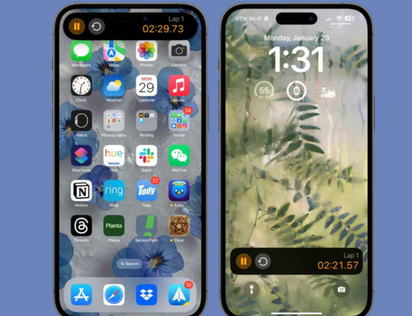 iOS 17.4 更新细节：实时活动支持显示秒表功能