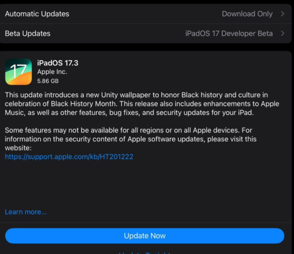 苹果发布 iOS 17.3/iPadOS 17.3 RC，新增被盗设备保护功能