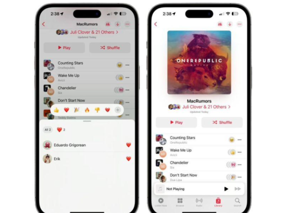 Apple Music 协作播放列表暂未登陆国区，不适用于 13 岁以下用户