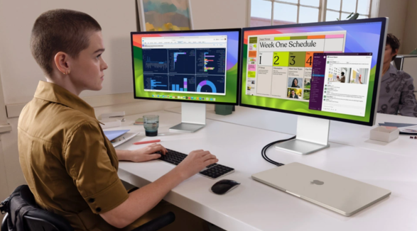 2024 新款苹果 MacBook Air 支持外接双显示器
