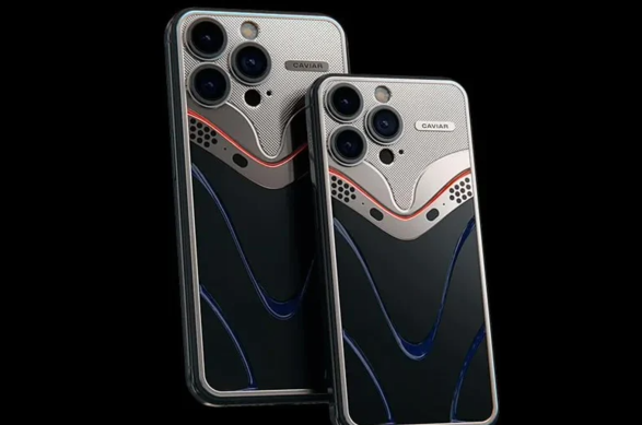 奢侈品牌 Caviar 改造 iPhone 15 Pro：融合 Vision Pro 设计元素
