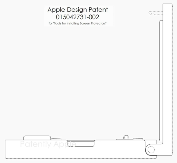 苹果新专利：为 iPhone 推出专用贴膜工具