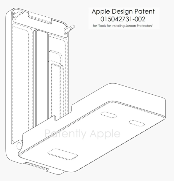 苹果新专利：为 iPhone 推出专用贴膜工具
