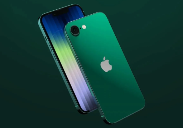 媒体制作并分享​苹果 iPhone SE 4 高清渲染图